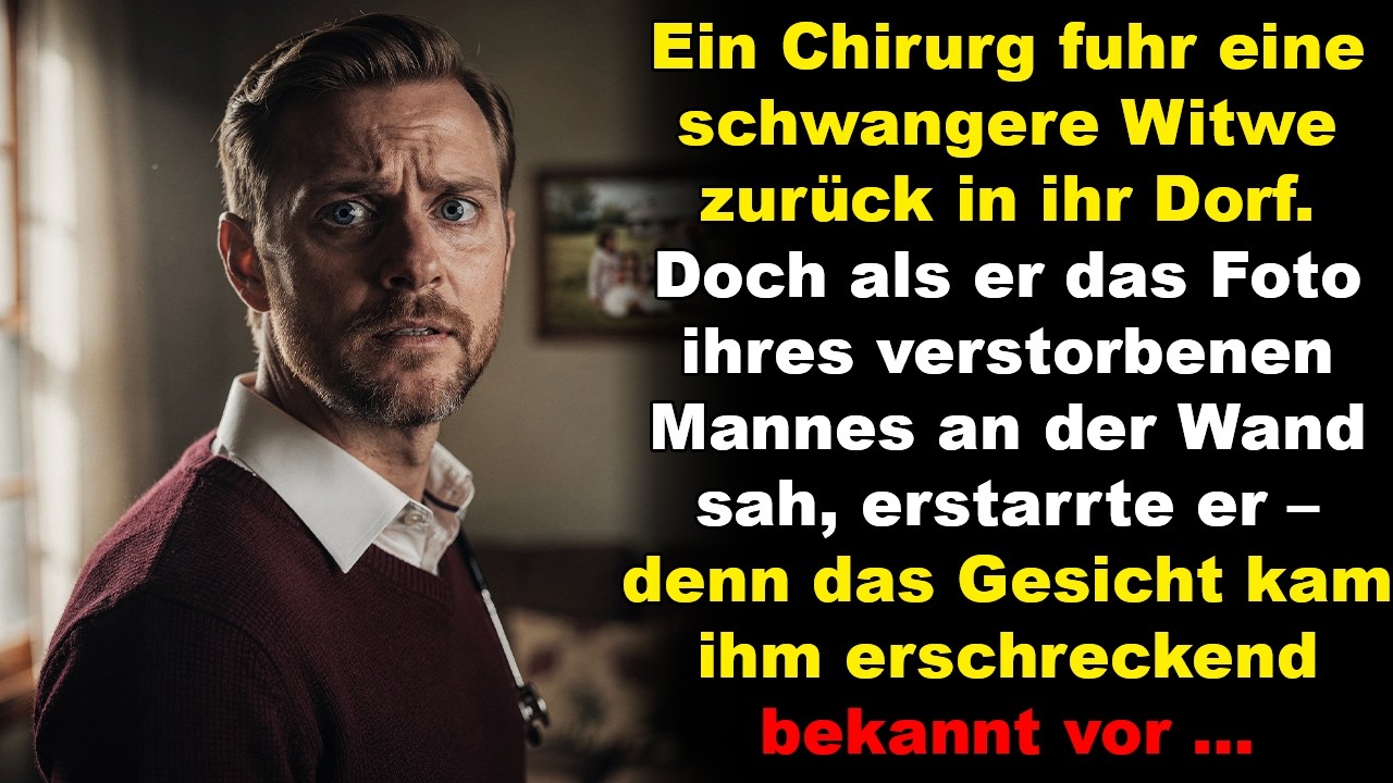 Ein Chirurg brachte eine schwangere Witwe heim – doch als er ihren Mann sah, erstarrte er.
