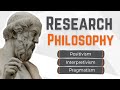 Research paradigms  philosophy positivism interpretivism and pragmatism explained with examples