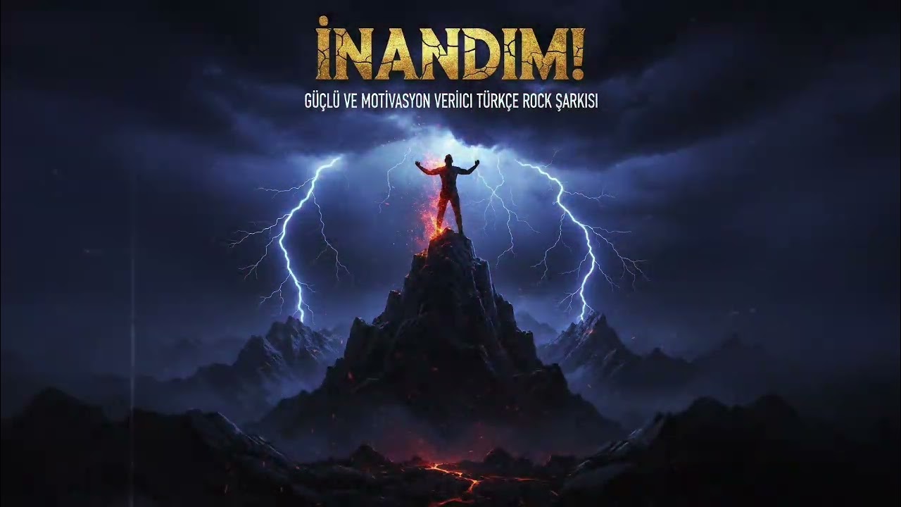 İnandım! | Güçlü ve Motivasyon Verici Türkçe Rock Şarkısı 2026