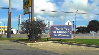 WELCOME TO WEIMAR, TEXAS, USA