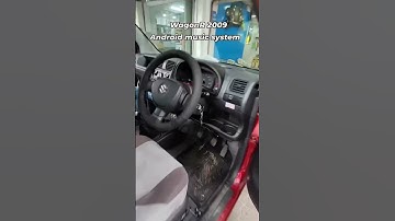 WagonR 2009 android music system installation#yourube shorts