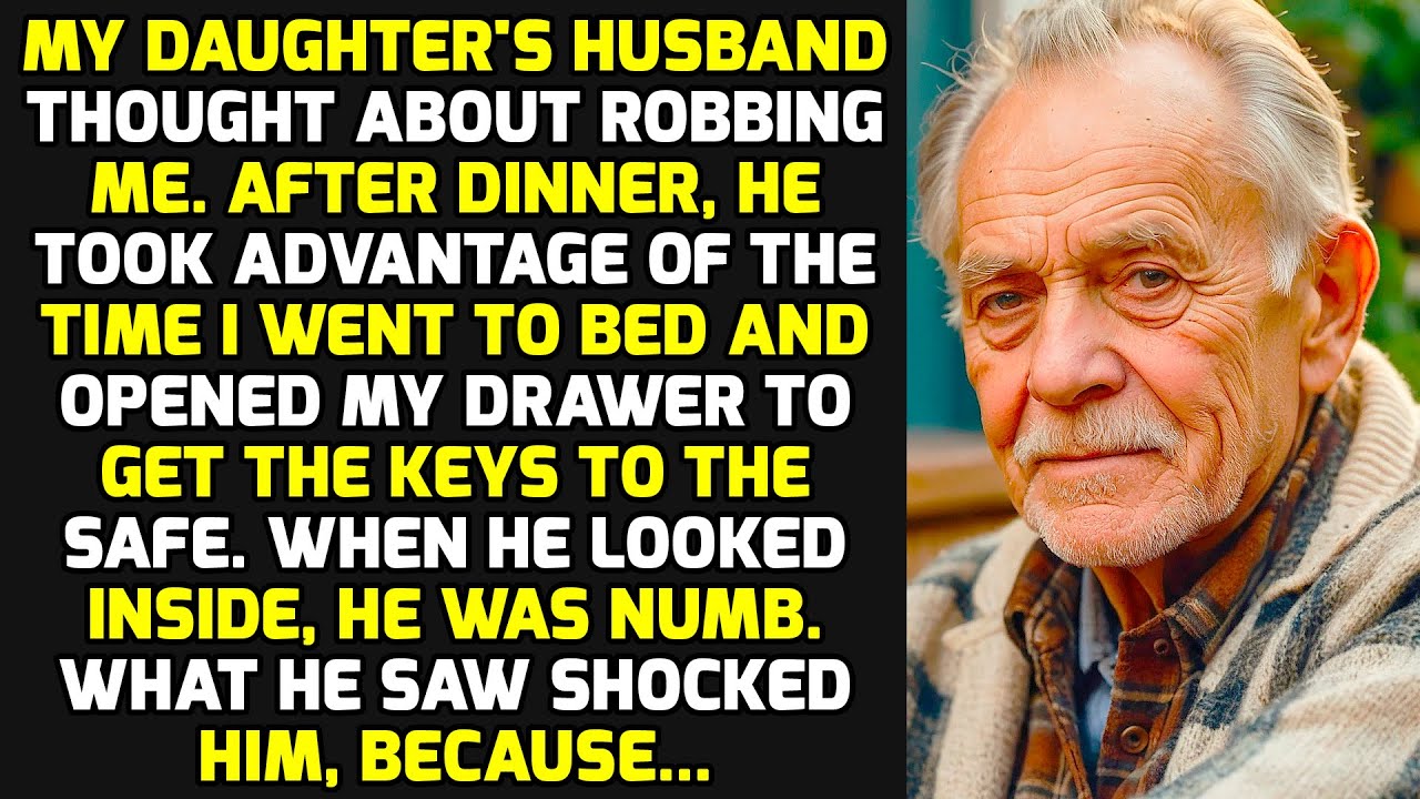 My Daughter's Husband Thought To Rob Me - But He Didn't Expect What He Found And Was Stunned STORIES