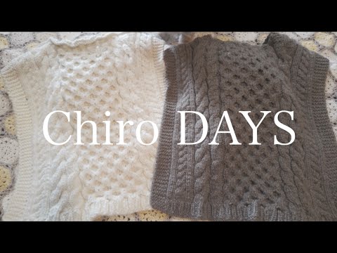 【knitting】vlog | アランセーラーストール🧣 | 自分でパターンを作る🖋 | アウターの下に着て暖かい冬【ENG SUB】