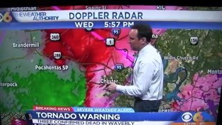 Tornado Warning for RVA 2/24/2016
