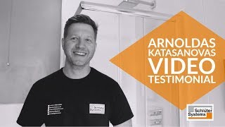 Video Feedback from Arnie at A&S Tiling  - Schlüter-Systems Ltd