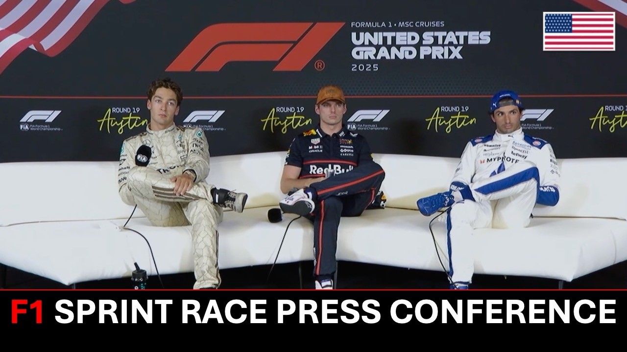 F1 Post Sprint Race Press Conference | Austin GP 2025!