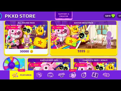 The Easter update is finally here, buying all the Easter items in pk xd