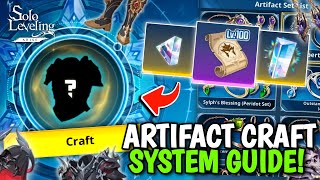WATCH THIS BEFORE YOU USE THE NEW ARTIFACT CRAFT SYSTEM! IMPORTANT GUIDE [Solo Leveling: Arise]