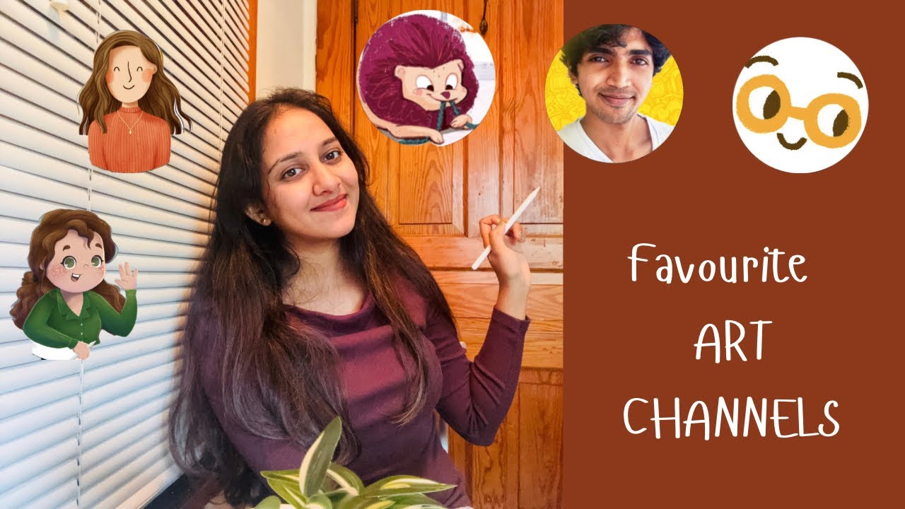 My favourite Artists in YouTube 👩🏻‍🎨 | Favourite art channels | Digital Artists 