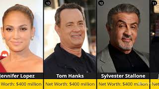 20 Richest HOLLYWOOD ACTORS in 2025 Net Worth Rankings Revealed