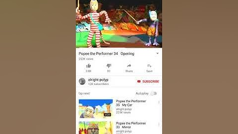 Popee The Performer Episode 34 (Opening) (Fandub)