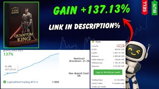 Quantum King EA MT4 – Automated AUDCAD Trading Robot for M5