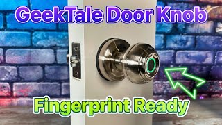 Can't Believe This is Soo Cheap - GeekTale Smart Door Knob!