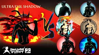 Shadow Fight 2 Ultra Evil Shadow Vs All Shadow Forms screenshot 3