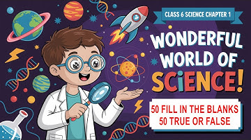 TF Class 6 Science Chapter 1 The Wonderful World of Science l MCQ PULSE l
