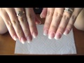 Adding length to your natural nail using tip extensions and gel polish