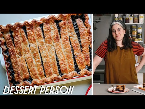 The Most Delicious Blueberry Pie With Claire Saffitz | Dessert Person