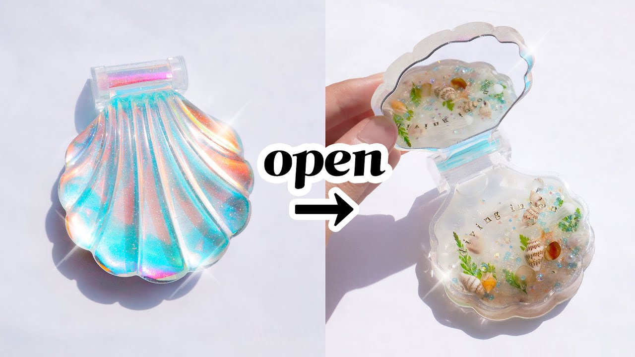 [레진공예] 신비로운 빛을 뿜는 조개를 열면 나만의 바다가 펼쳐진다?!!