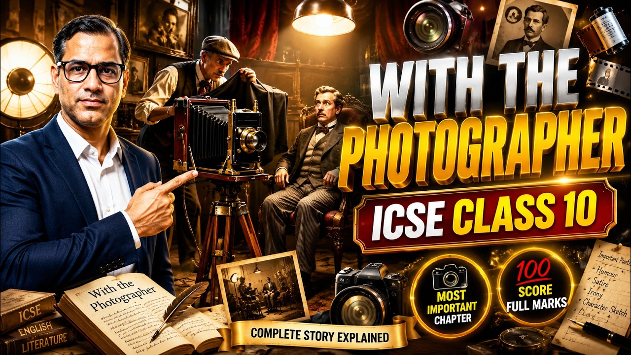 With The Photographer By Stephen Leacock Treasure Chest ICSE Class 10 With the photographer by stephen leacock treasure chest icse class 10