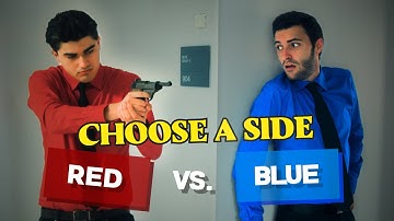 RED vs. BLUE | Choose Your Own Adventure