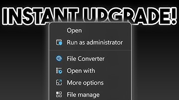 Customize Windows Context Menu: Add, move or remove items