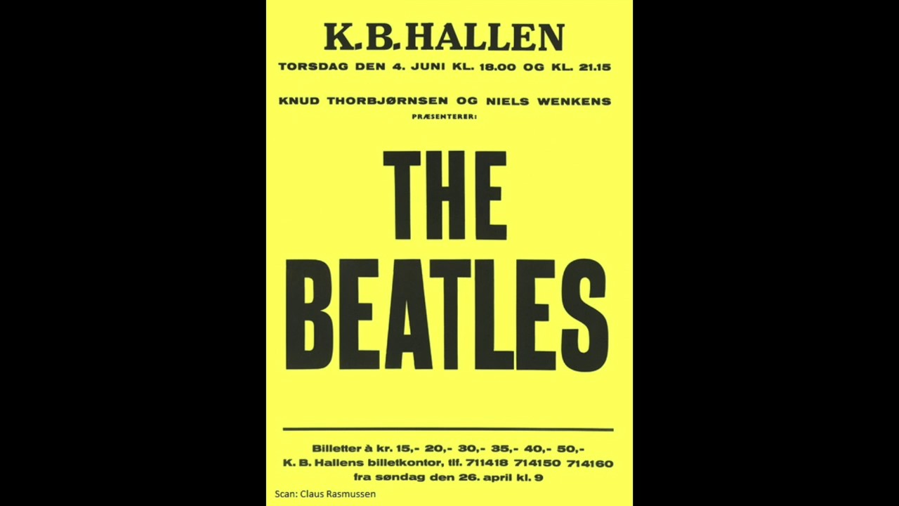 tuberkulose afskaffet konsensus The Beatles live in Denmark 1964 - YouTube