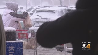 Grocery Shoppers Told CBS4 They Stocked Up On Food During Blizzard