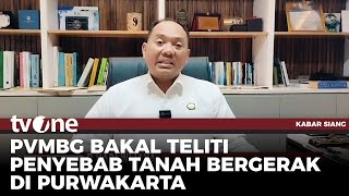 PVMBG Kaji Bencana Pergerakan Tanah di Purwakarta | Kabar Siang tvOne