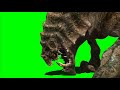 Green Screen Monster 2 - monster attacks / feeds / eats