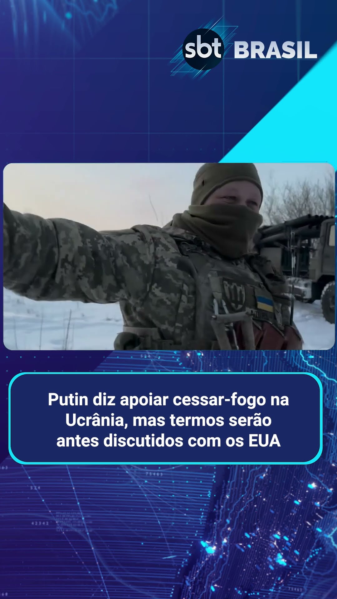 Putin diz concordar com acordo de cessar-fogo na Ucrânia e cita Brasil | SBT Brasil (13/03/25)
