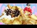 【ローソン】クレープ包み（チョコチップ＆バナナ）を食べてみた！