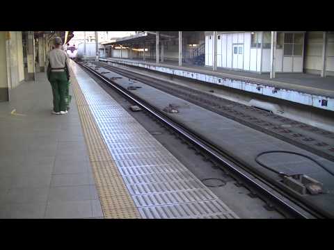 Ｅ657系特急ときわ　上野到着　電車が見えるのは0：40から