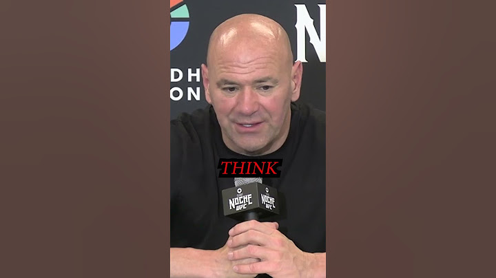 Dana White On Merab Kissing Sugar Sean