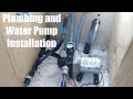 Toyota Coaster School Bus Conversion - Plumbing and Shurflo Water Pump Installation