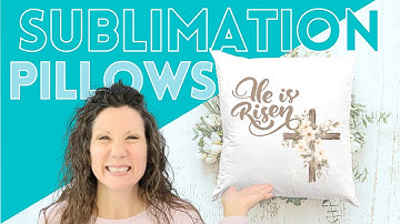 Sublimation Pillow Case Start To Finish! One Pillow All The Holidays 😀
