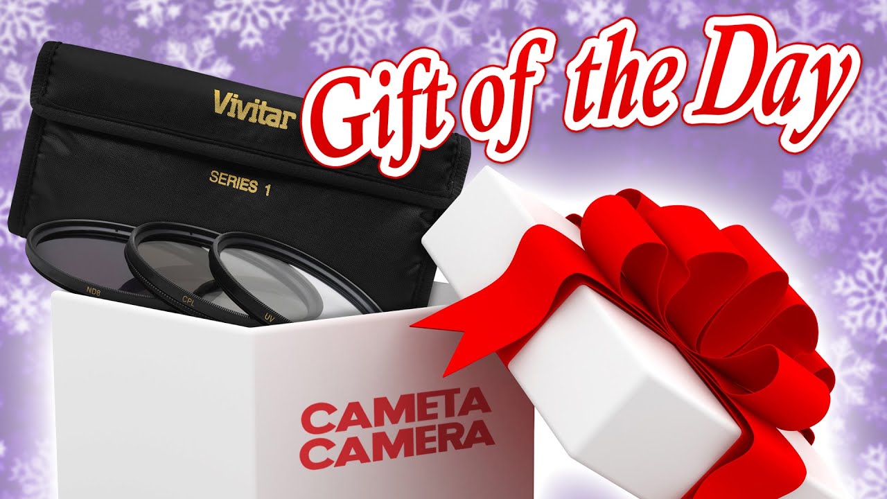 20 Gifts in 20 Days - Vivitar 3-Piece Filter Set (UV/CPL/ND8)