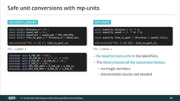 Improving Our Safety With a Modern C++ Quantities and Units Library - Mateusz Pusz - C++ on Sea 2024
