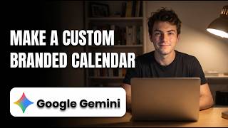 How to Make a Custom Branded Calendar with Google Gemini (Quick Guide)