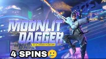 *4 SPINS* MOONLIT DAGGER DRAW