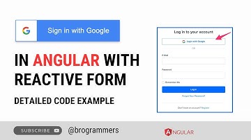 Implement google sign in angular | Login in with google in angular | Google authentication angular