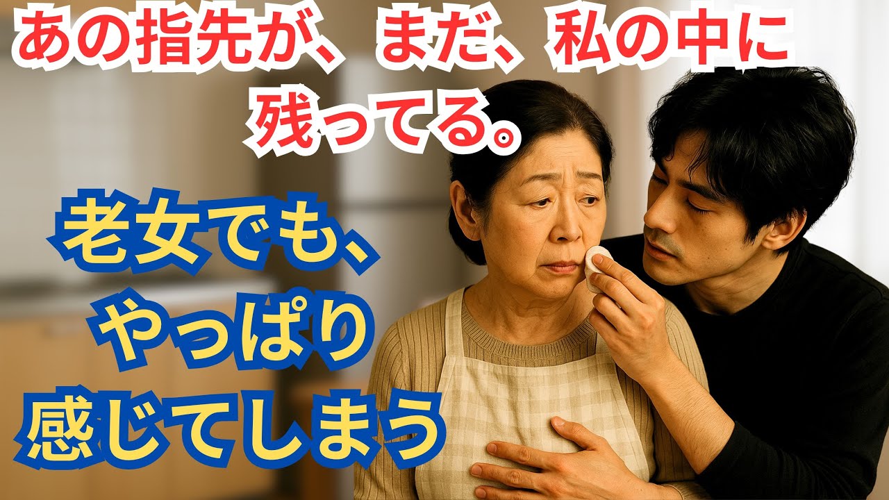 「エプロンの奥に、彼の手が——でも、私は逃げなかった。」