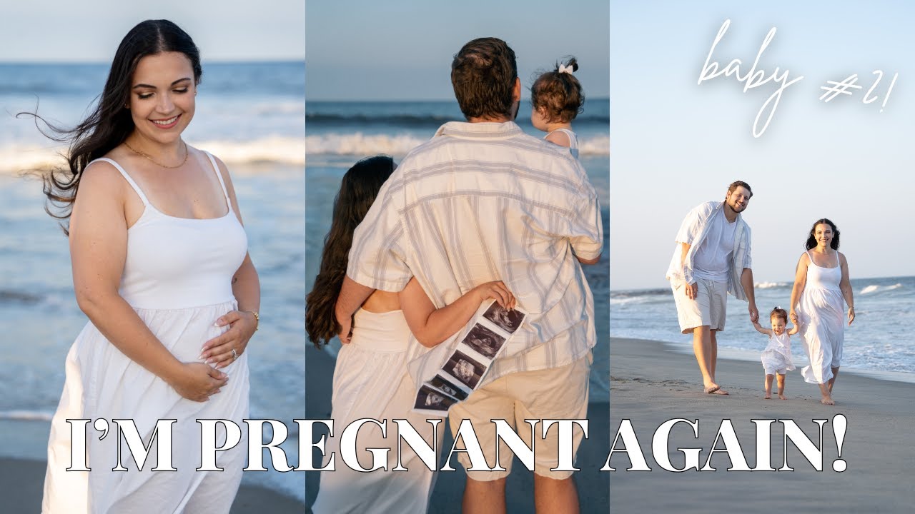 I'M PREGNANT AGAIN!🤰🏻| finding out about baby #2 & telling my husband ...