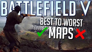 Do you agree with this Battlefield 5 best to worst map tier list?