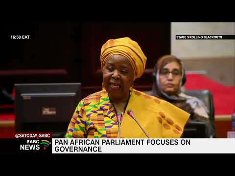Pan African Parliament meet at the sixth sitting in Johannesburg
