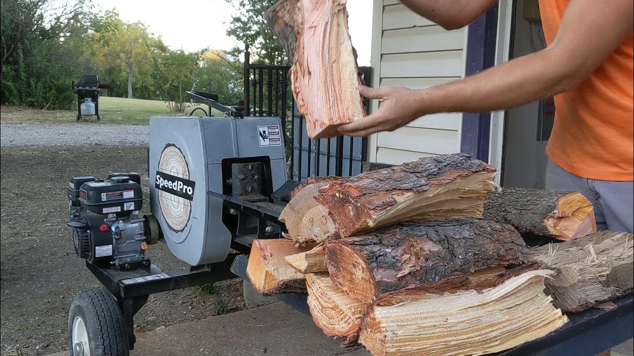 Speeco SpeedPro Log Splitter Demonstration YouTube