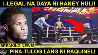 BREAKING: Devin Haney BISTADO! Nang DAYA din pala! | Raquinel PANALO Round 2 KNOCKOUT!