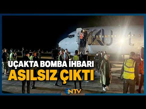 Uçakta Bomba İhbarı Asılsız Çıktı! GAP Havalimanı Hava Trafiğine Açıldı | NTV