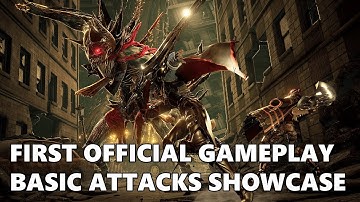 CODE VEIN - FIRST OFFICIAL GAMEPLAY | Basic Attacks Showcase Footage