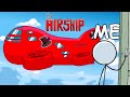 INFILTRATING THE AIRSHIP MAP (Among Us + Henry Stickmin)