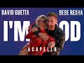 David Guetta x Bebe Rexha - I&#39;m Good (Blue) [Acapella]